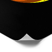 おもしろいキツネビール飲料動物おもしろいパーティー ポスター (角)