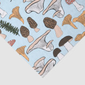 おもしろいキノコのシダ模様の贈り物 薄葉紙 (詳細)