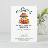 おもしろいキノコレトロファミリー懇親会週末 招待状 (スタンド正面)