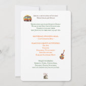 おもしろいキノコレトロファミリー懇親会週末 招待状 (裏面)