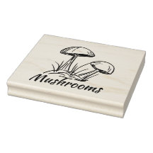 おもしろいキノコ、オリジナルインクスケッチとスクリプト