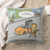 おもしろいキモイなトースター純綿大投枕 クッション (ブランケット)