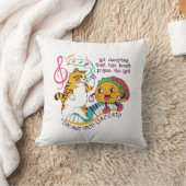 おもしろいキャットタコスタカート クッション (ブランケット)