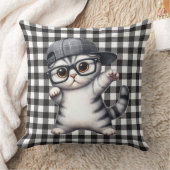 おもしろいキャット装飾用クッション クッション (ブランケット)