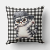 おもしろいキャット装飾用クッション クッション (裏面)