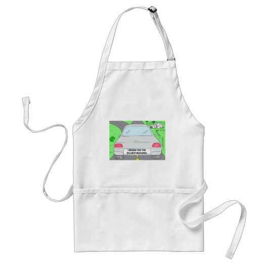 おもしろいキャラクターグッズ&コレクション スタンダードエプロン (正面)