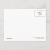 おもしろいキャラクター ポストカード (裏面)