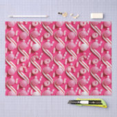 おもしろいキャンディレーンコレクション、ピンクガンボール 薄葉紙 (クラフト)