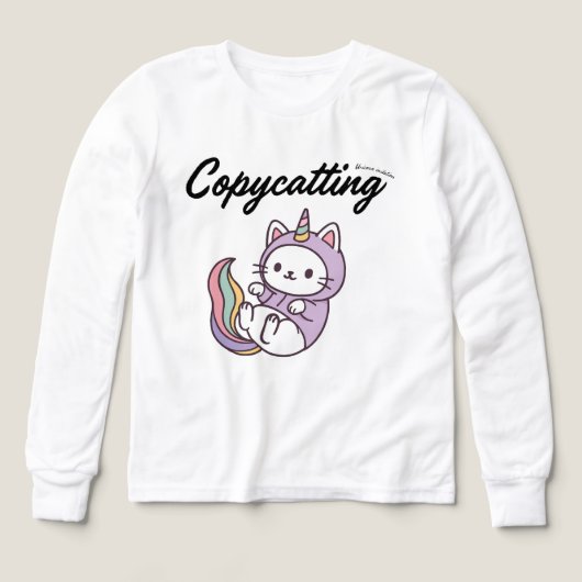 おもしろいキュイシンプル猫好きデザイン (デザイン正面)