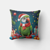 おもしろいキュートエレガントトレンディースタイリッシュサンタクロース クッション (正面)