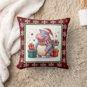 おもしろいキュートエレガントトレンディースタイリッシュサンタクロース クッション (ブランケット)