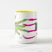 おもしろいキュート暗い凶暴モードゾンビアンチドートロード マグカップ (中央)