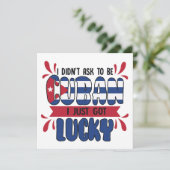 おもしろいキューバ引用文キューバ国旗 (スタンド正面)