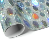 おもしろいキラキラ輝く輝カラフルききらきら光る ラッピングペーパー (ロールコーナー)