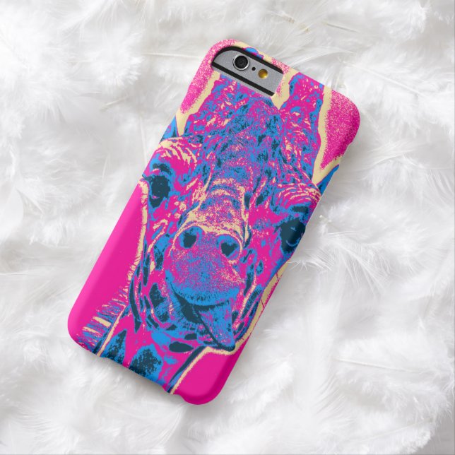 おもしろいキリンが舌を出した Case-Mate iPhoneケース (インサイチュ)