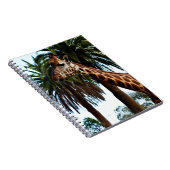 おもしろいキリン与えはラズベリーだ ノートブック (右側)