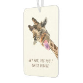 おもしろいキリン付きエアよくはしゃぐフレッシュナー – スマイル カーエアーフレッシュナー (左)