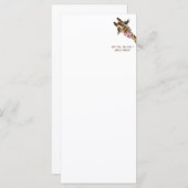 おもしろいキリン舌アウトよくはしゃぐメニュースマイル メニュー (正面/裏面)