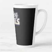 おもしろいキルティングゴールキルティング カフェラテマグ (右)