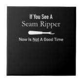 おもしろいキルティングシームストレスギフトアイディアキルティング タイル (正面)