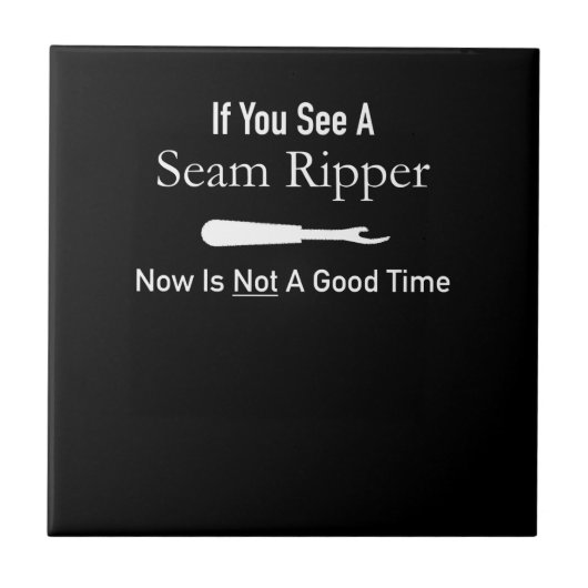 おもしろいキルティングシームストレスギフトアイディアキルティング タイル (正面)