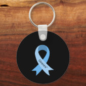 おもしろいキーチェーン、墓の病気と一緒に住んでいる人々 キーホルダー (裏面)