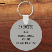 おもしろいキーチ実在ェンフィットネス! キーホルダー (正面)