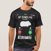 おもしろいギニア豚子供へシャツMy Guinea Pig Is C Tシャツ (正面)