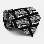 おもしろいギフトお友達素晴らしへ ネクタイ (ロール)