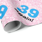 おもしろいギフトラップ誕生日39上の丘 ラッピングペーパー (ロールコーナー)