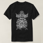 おもしろいギフト死の中心Thy Artは殺人岩盤 Tシャツ (デザイン正面)
