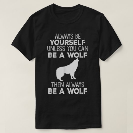 おもしろいギフト – 自分でいられる限り Tシャツ (デザイン正面)