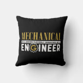 おもしろいギーク技術者の機械エンジニアリング学生 クッション (裏面)