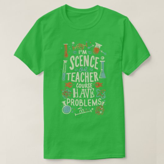 おもしろいギーク科学者科学研究所ユーモアTee Tシャツ (デザイン正面)