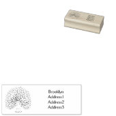 おもしろいクジャク鳥イラストレーション ラバースタンプ (押印)