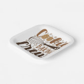 おもしろいクッキーベーキングクルーデザイン ペーパープレート (傾斜あり)