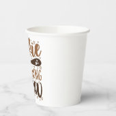 おもしろいクッキーベーキングクルーデザイン 紙コップ (左)