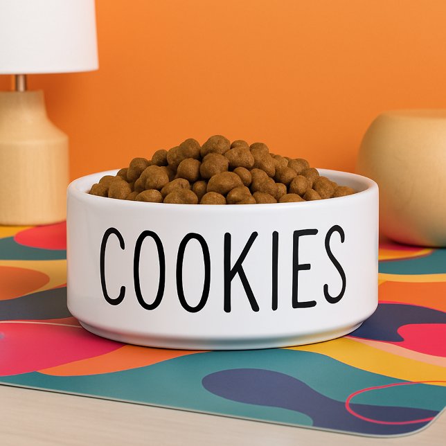 おもしろいクッキー犬 ボウル (Funny Cookies Dog Bowl
)