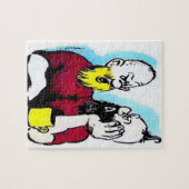 おもしろいクラシックの童話ジャックとジャイアント ジグソーパズル (横)