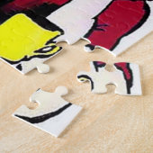 おもしろいクラシックの童話ジャックとジャイアント ジグソーパズル (側面)