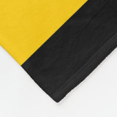 おもしろいクラシックストライプのまわりにストライプのパターン フリースブランケット (角)