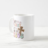 おもしろいクリスチャンコーヒーマグ コーヒーマグカップ (正面左)