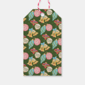 おもしろいクリスマスお洒落ベル伝統的懐かしい ギフトタグ (裏面)