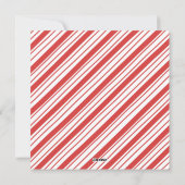 おもしろいクリスマスかわいいペットフォトレッドホリデーカード シーズンカード (裏面)