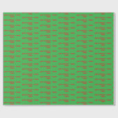 おもしろいクリスマスことわざ包装紙 ラッピングペーパー (フラット)