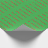 おもしろいクリスマスことわざ包装紙 ラッピングペーパー (角)