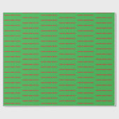 おもしろいクリスマスことわざ包装紙 ラッピングペーパー (フラット)