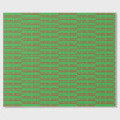 おもしろいクリスマスことわざ包装紙 ラッピングペーパー (フラット)