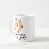 おもしろいクリスマスことわざ コーヒーマグカップ (正面左)