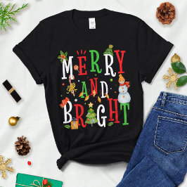 おもしろいクリスマスと休日と明メリーるい Tシャツ